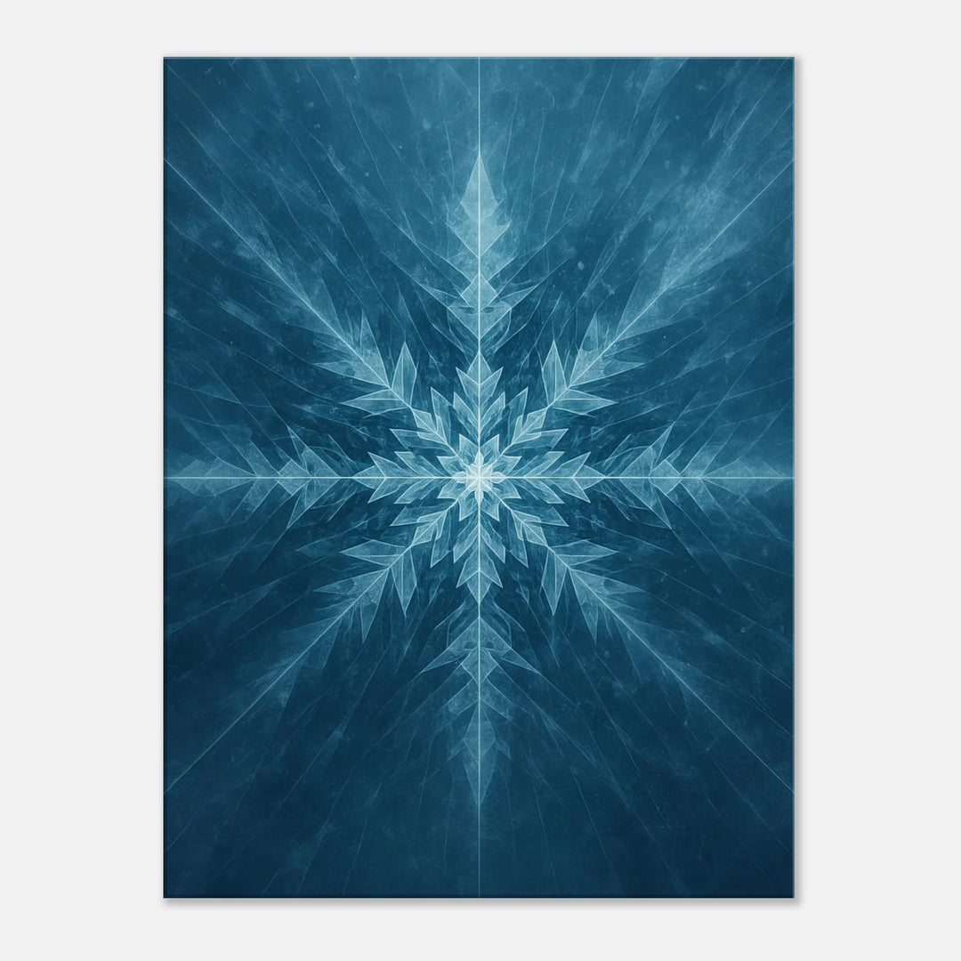 Fractal Blizzard - Simpls space print - Print Material
