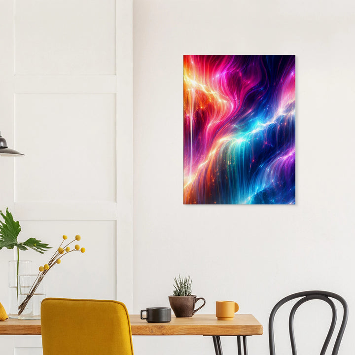 Emotive Overflow – Wenn Gefühle zu Licht werden - Simpls space print-Print Material