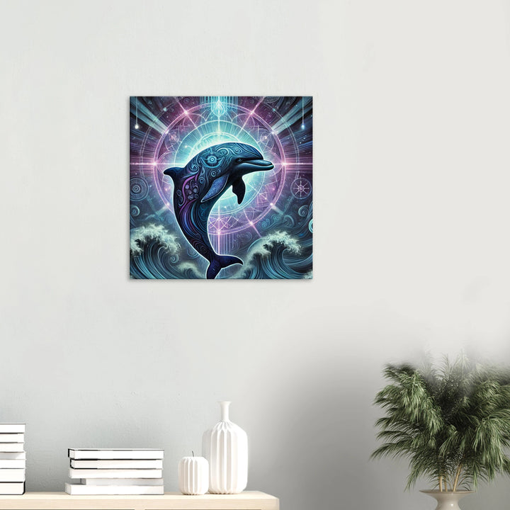 Totem-Delfin - Simpls space print-Print Material