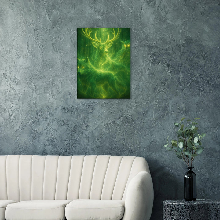 Spirit of the Forest – Die leuchtenden Hüter deiner Seele - Simpls space print-Print Material