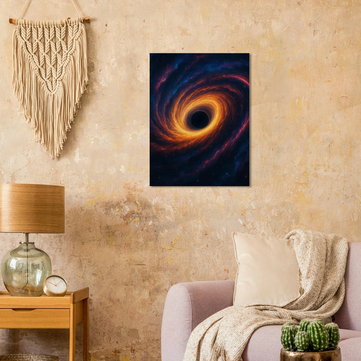 Graviton Collapse – Die stille Kraft des Verschwindens - Simpls space print-Print Material