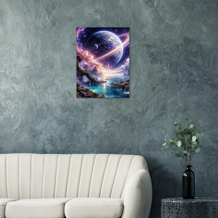 Lucid Orbit – Wo Träume den Kosmos berühren - Simpls space print-Print Material