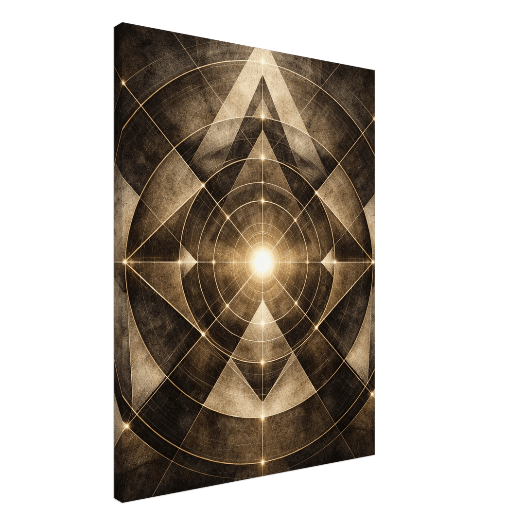 Calculated Stillness – Die Geometrie der inneren Ruhe - Simpls space print - Print Material