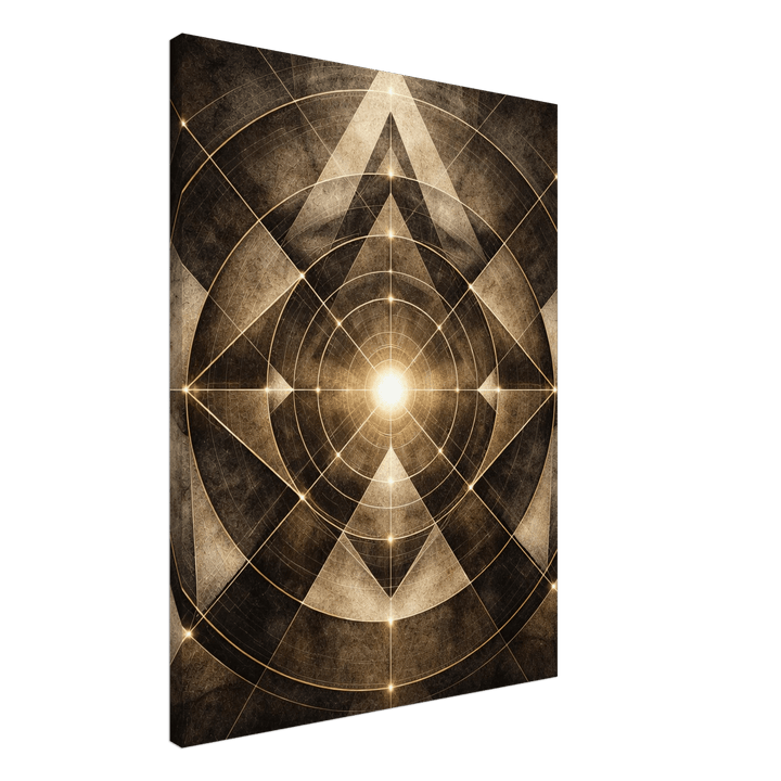 Calculated Stillness – Die Geometrie der inneren Ruhe - Simpls space print - Print Material