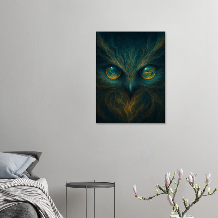 Eyes of Gaia - Simpls space print - Print Material
