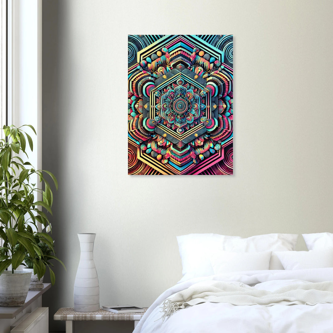 Hexagon - Simpls space print - Print Material