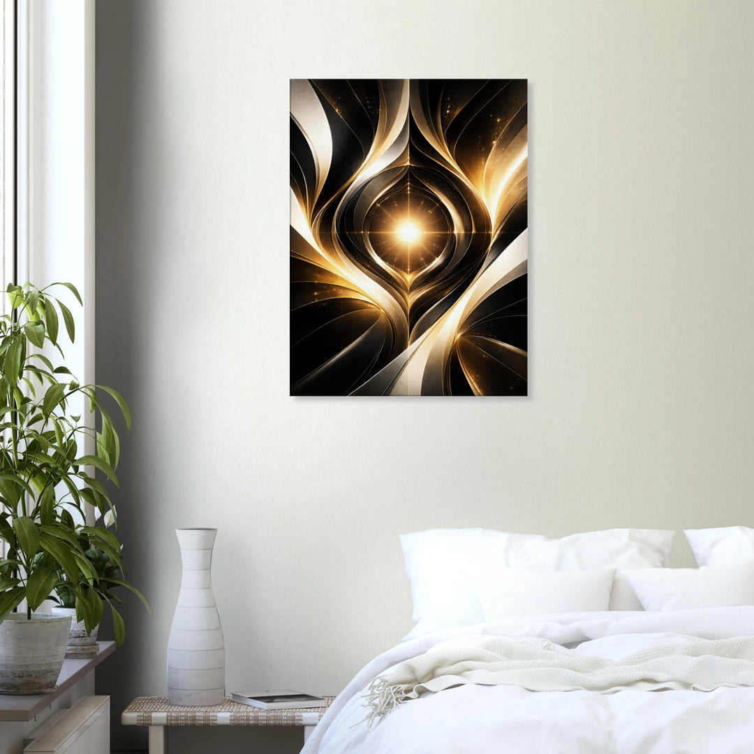 Zeropoint Shape – Die stille Geburt des Lichts - Simpls space print - Print Material