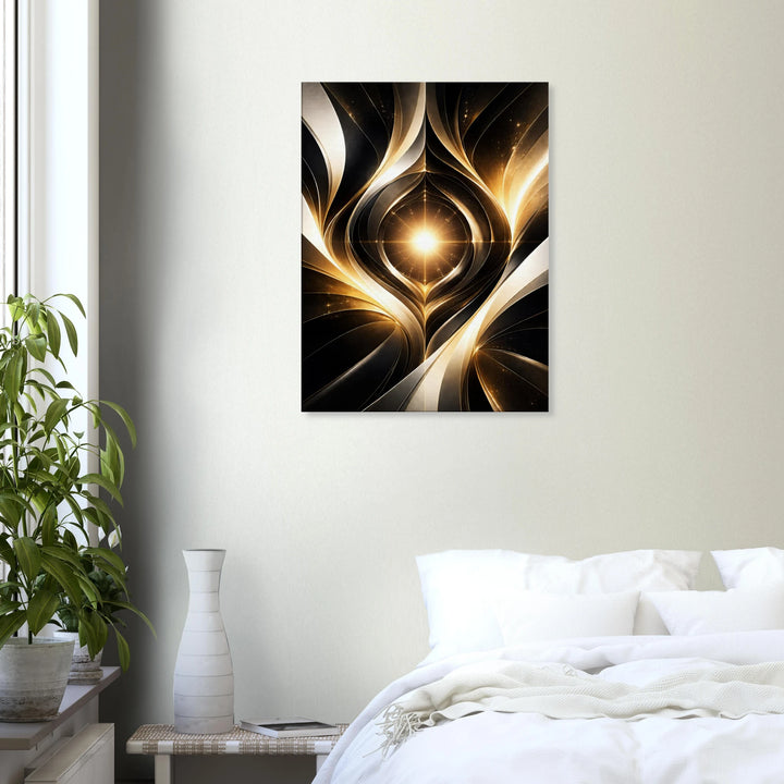Zeropoint Shape – Die stille Geburt des Lichts - Simpls space print - Print Material