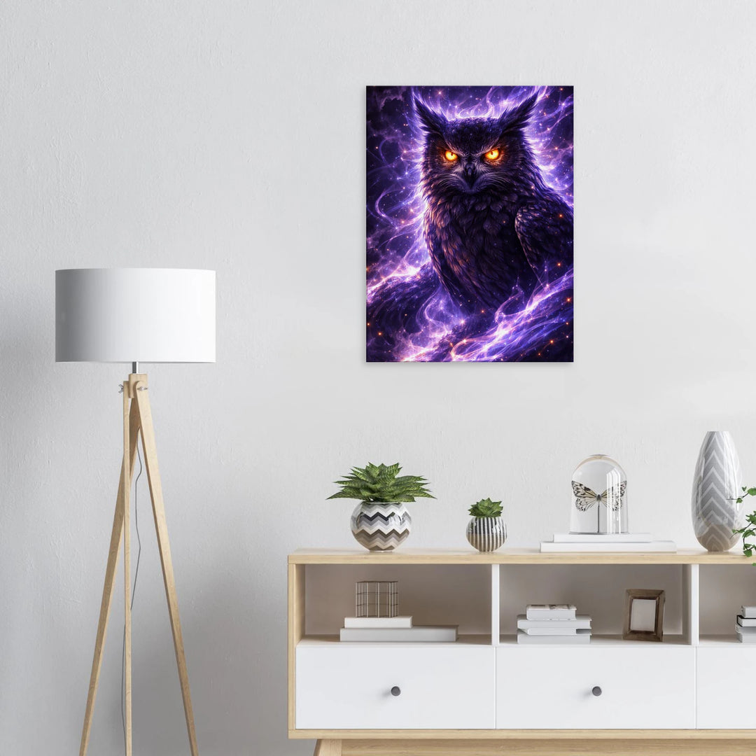 Nocturnal Flame – Das lodernde Licht der Nacht - Simpls space print-Print Material