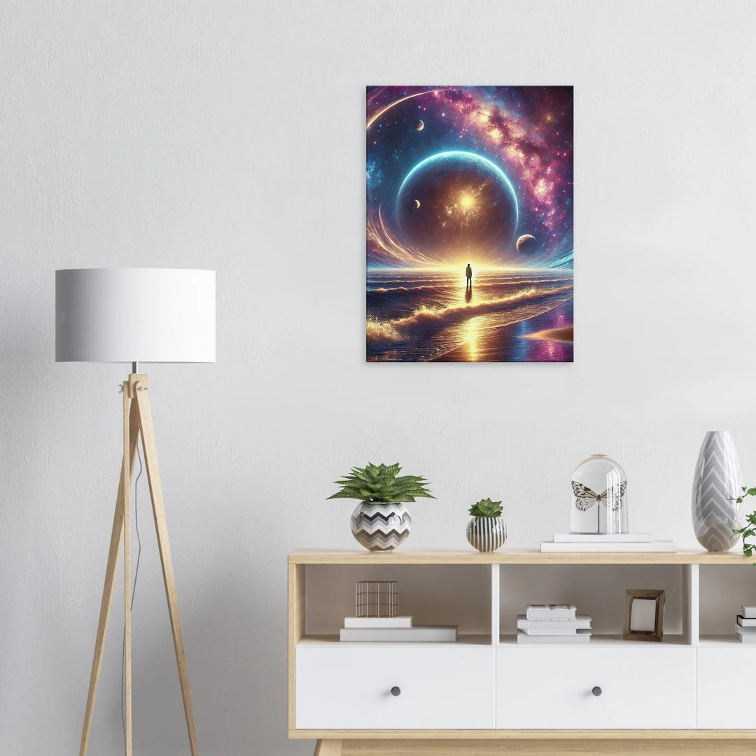 Oceans Deep – Am Ufer der Unendlichkeit - Simpls space print-Print Material
