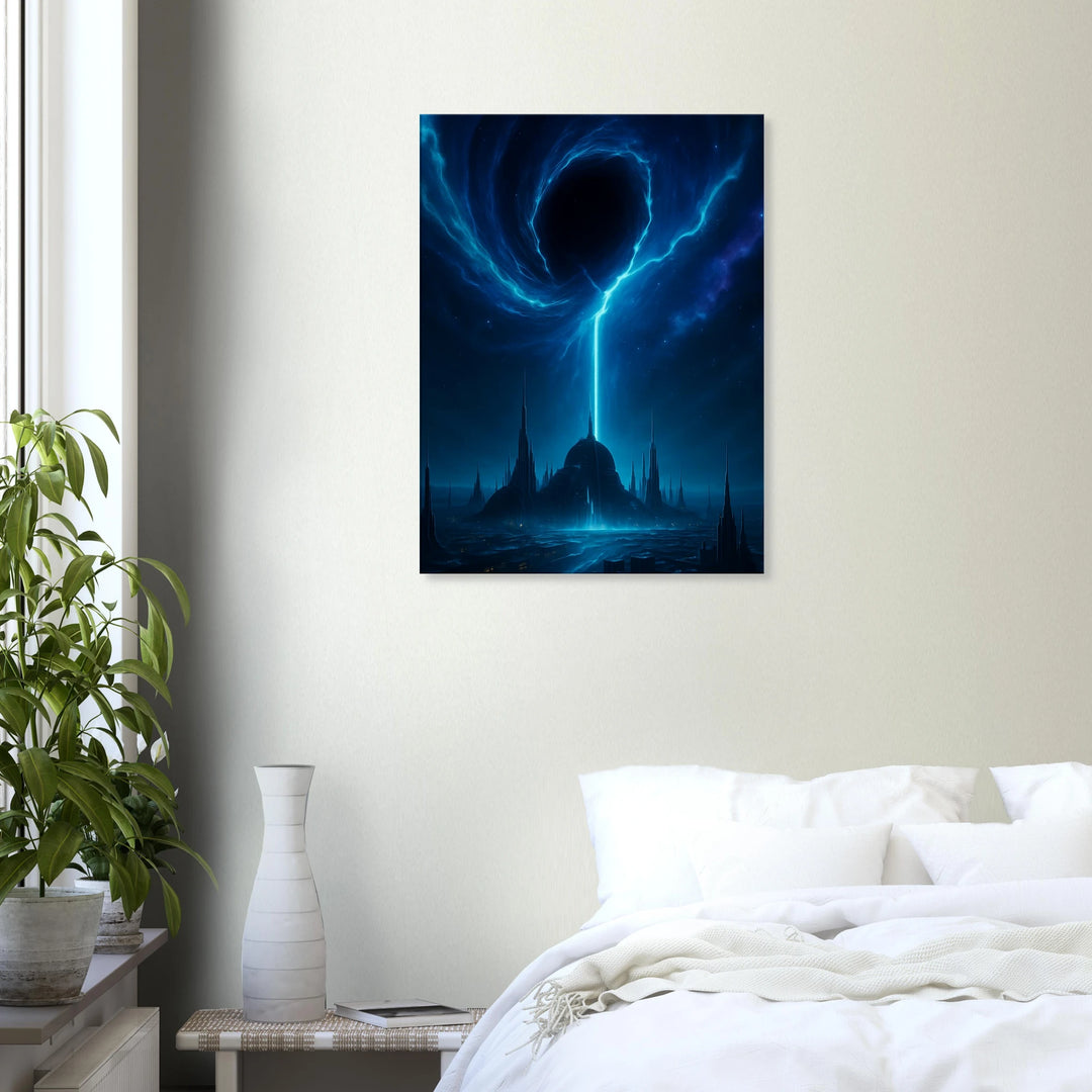 Event Horizon Pulse - Simpls space print - Print Material