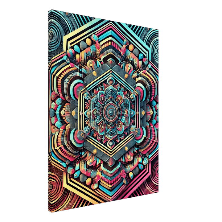 Hexagon - Simpls space print - Print Material