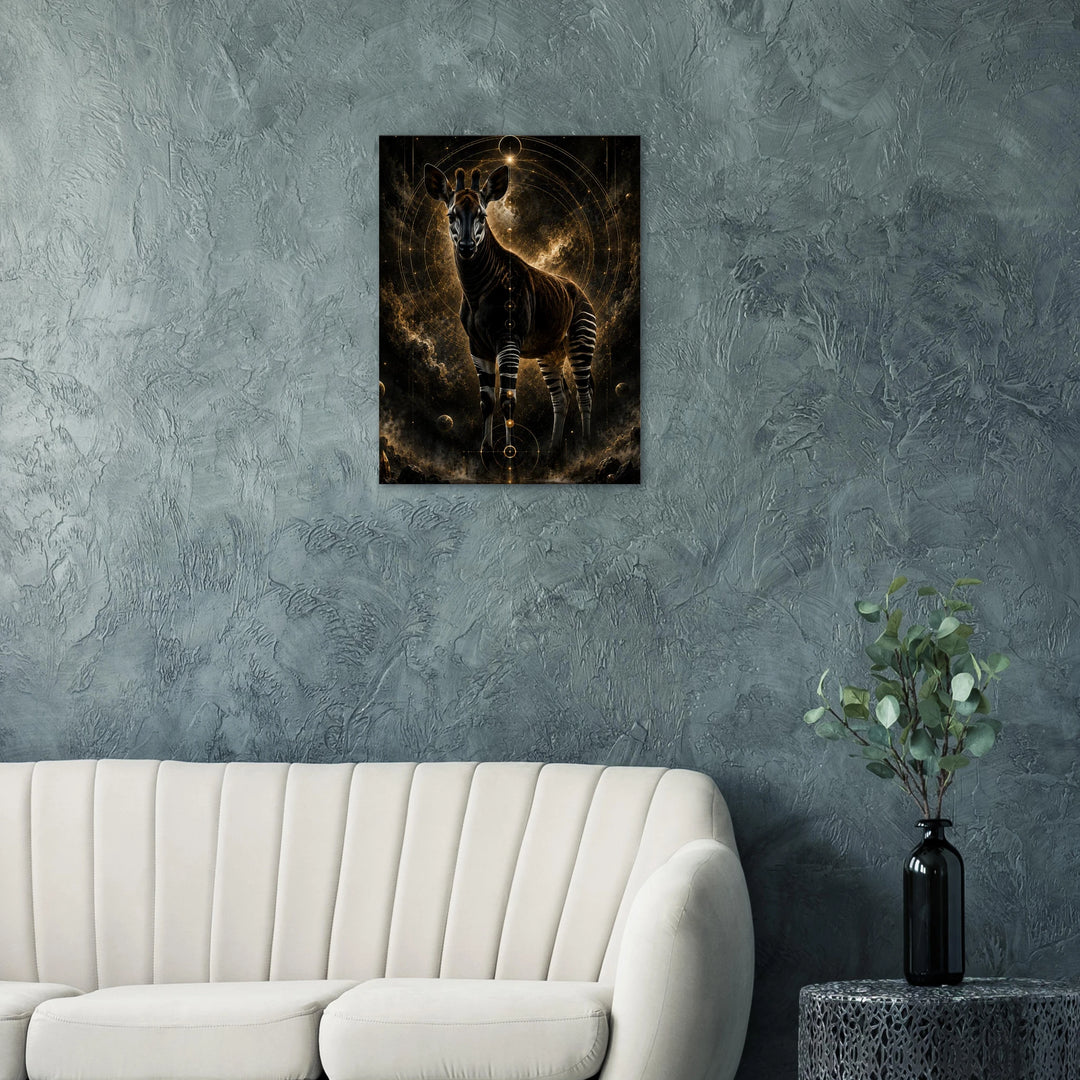 Veilwalker – Wo Anmut durch den Schleier tritt - Simpls space print-Print Material