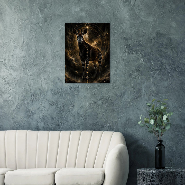 Veilwalker – Wo Anmut durch den Schleier tritt - Simpls space print-Print Material