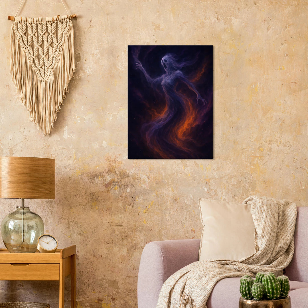 Cosmic Banshee- Halloween - Simpls space print-Print Material