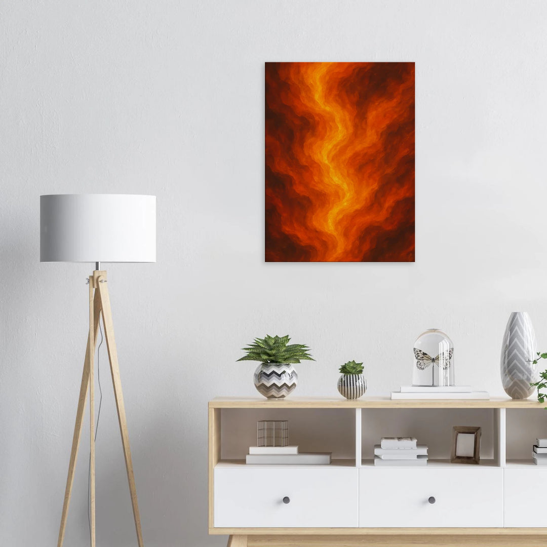 Rising Fire - Simpls space print - Print Material