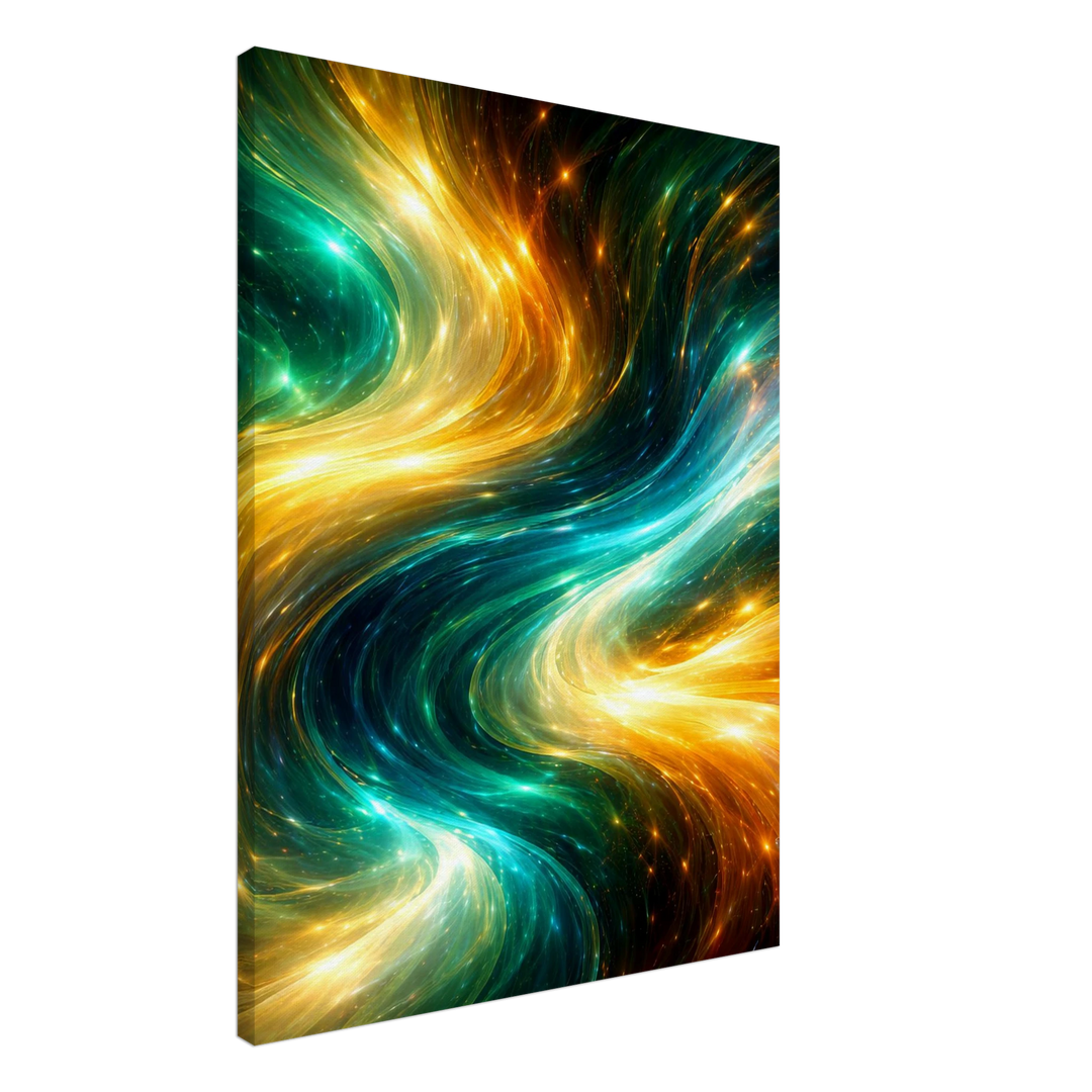 Velvet Plasma – Wie fließendes Licht den Raum veredelt - Simpls space print - Print Material