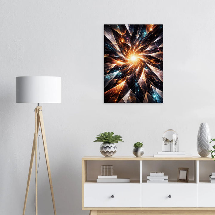 Fragmented Flow – Wenn Brüche zu Bewegung werden - Simpls space print-Print Material