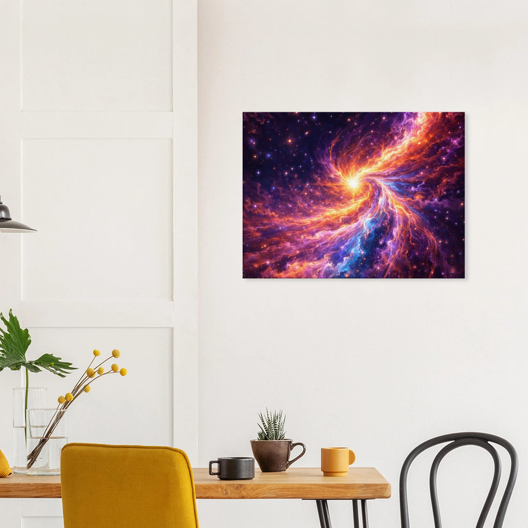 Plasma Veil – Der Schleier aus Energie und Erwachen - Simpls space print - Print Material