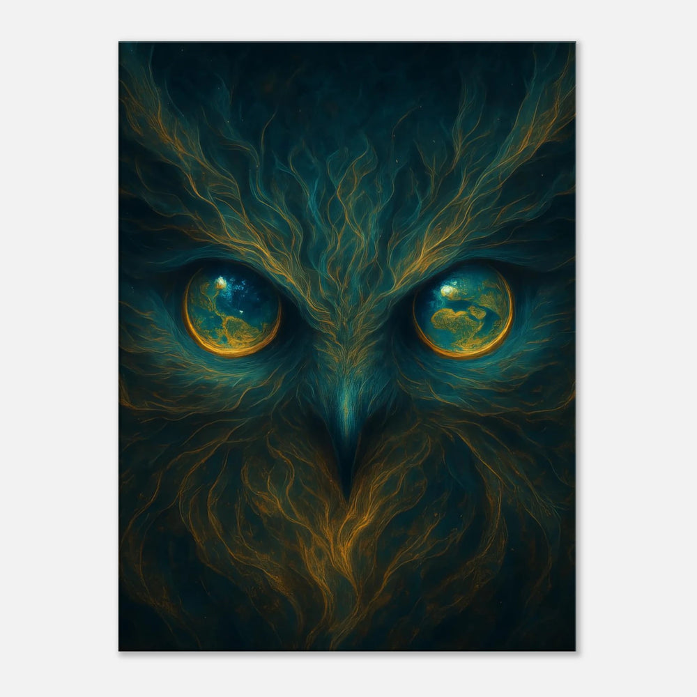 Eyes of Gaia - Simpls space print - Print Material